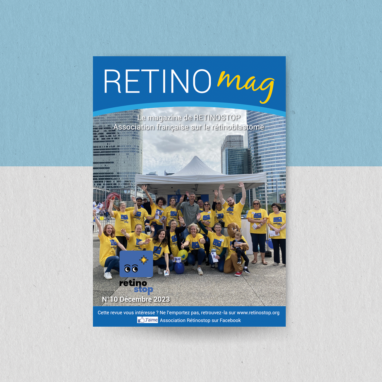 Association Rétinomag - Conception du journal annuel